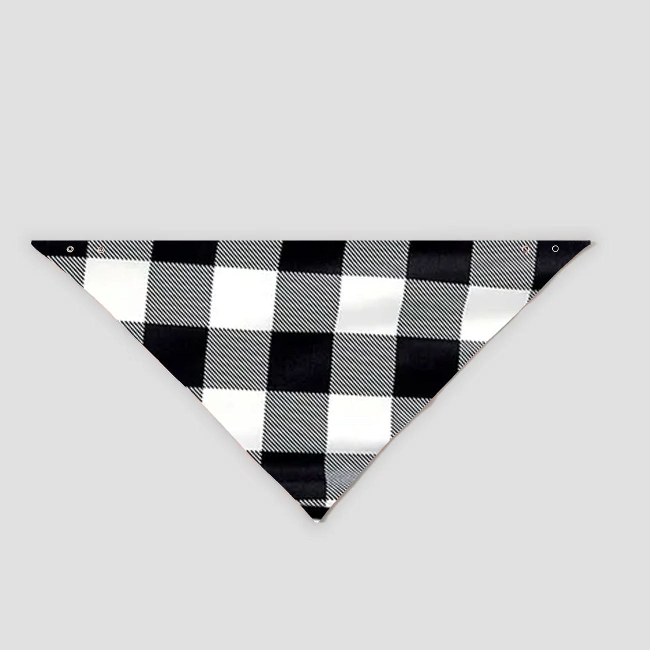 Black and White Plaid Christmas Short Sleeve Pajamas Set With "Christmas With My Gnomies" Text Print