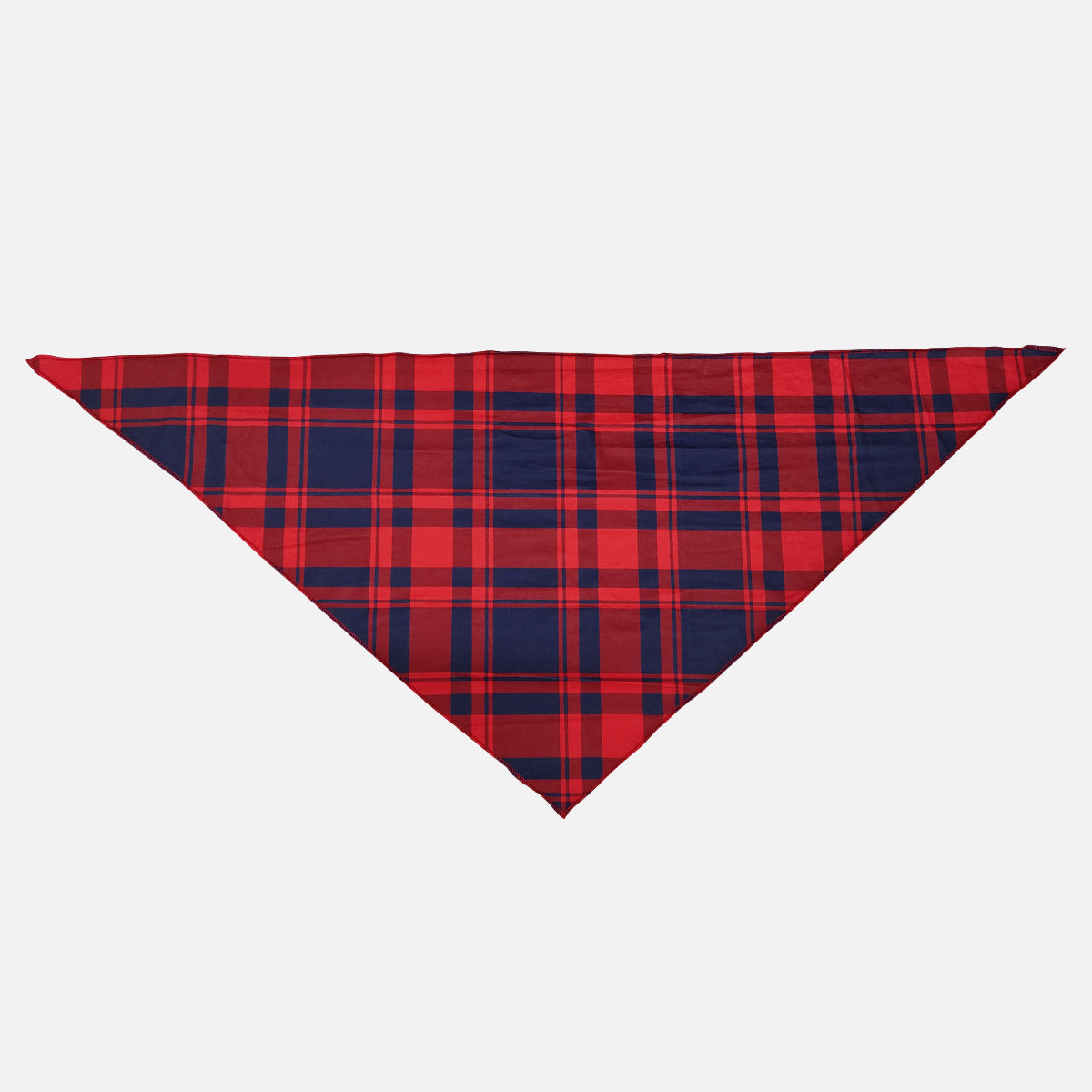 "Dear Santa Define Good" Slogan Printed Red and Blue Plaid Christmas Matching Pajamas