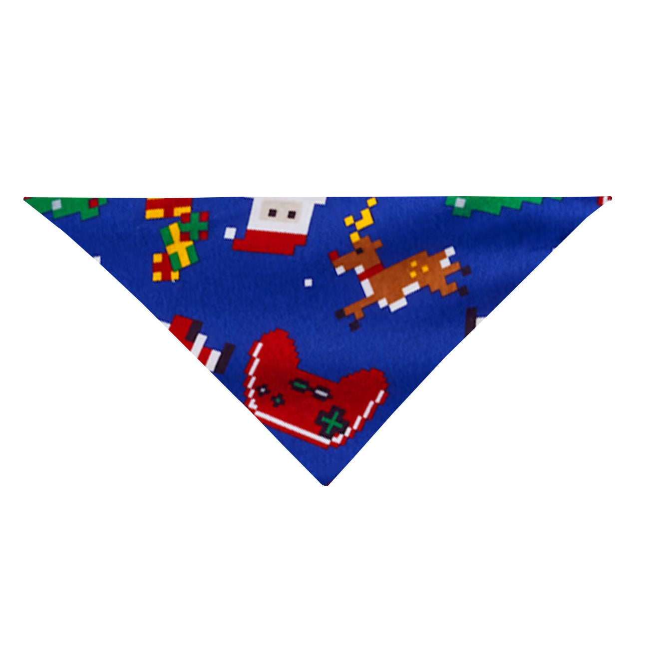 2025 Family Christmas Family Pajamas Set - Blue Top, Blue Pants, Blue Christmas Cartoon Sleeves, Letter Print