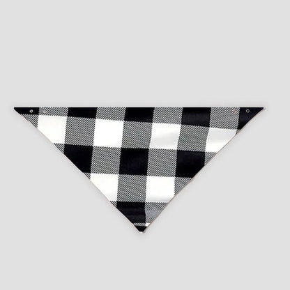 "2025 FAMILY CHRISTMAS" Text and Sleigh Pattern - Black Long Sleeve Top with Black And White Plaid Pants Family Matching Pajamas