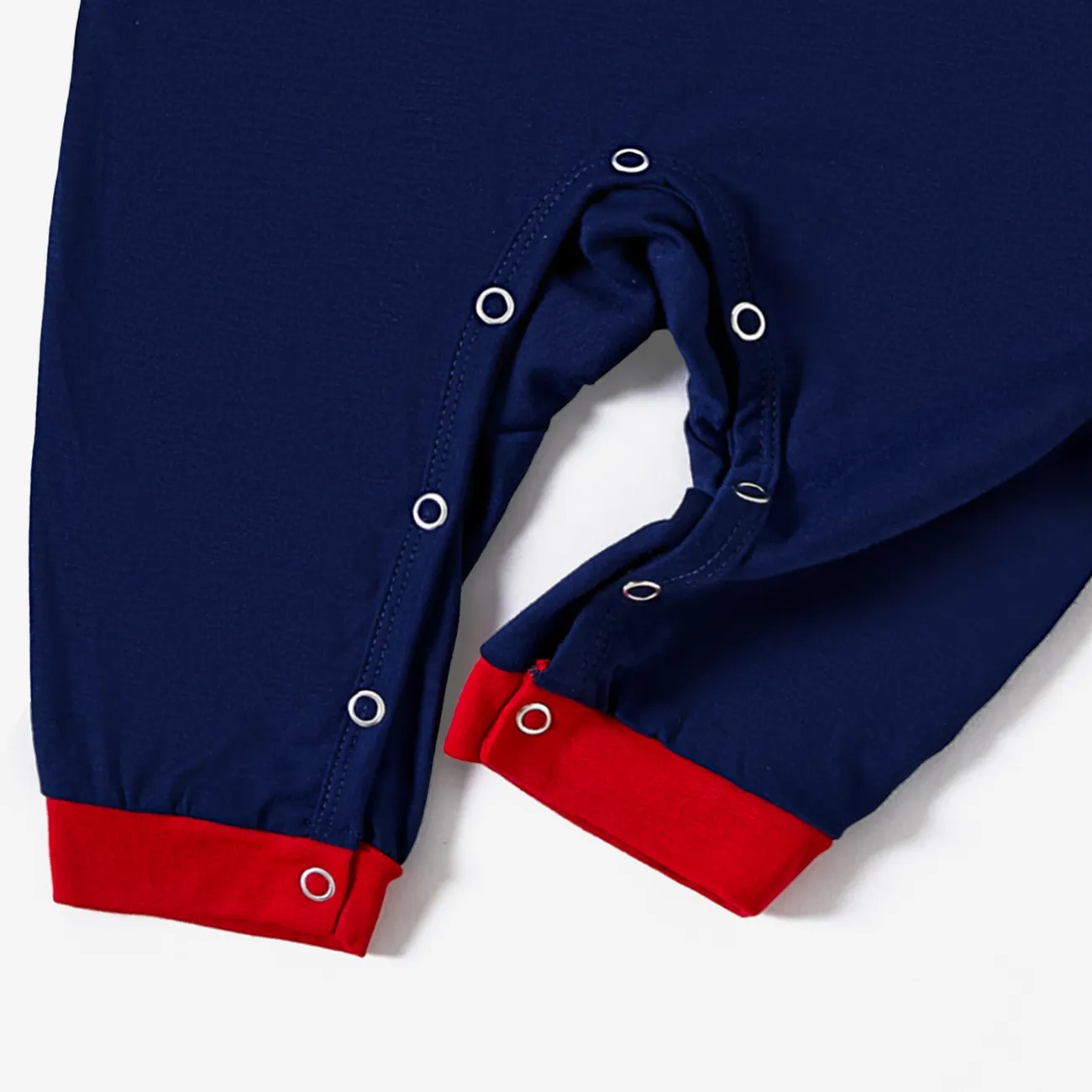 "A Very Merry Christmas"  Blue Long Sleeve Top with Blue & Red Plaid Family Matching Pajamas